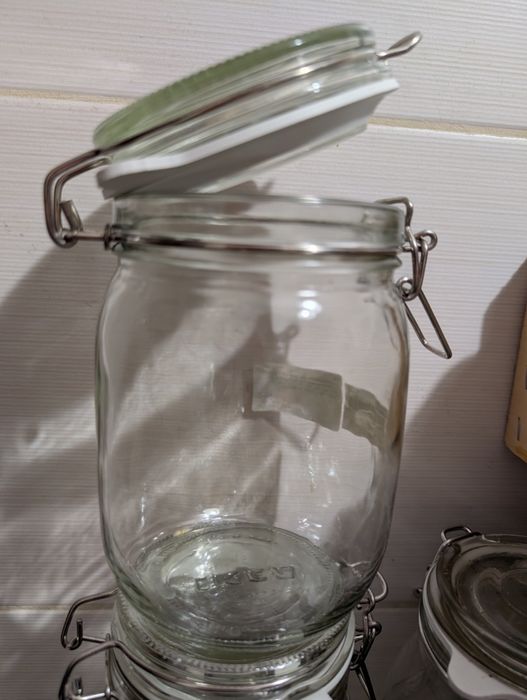 Słoik z pokrywką Ikea Korkien 1l