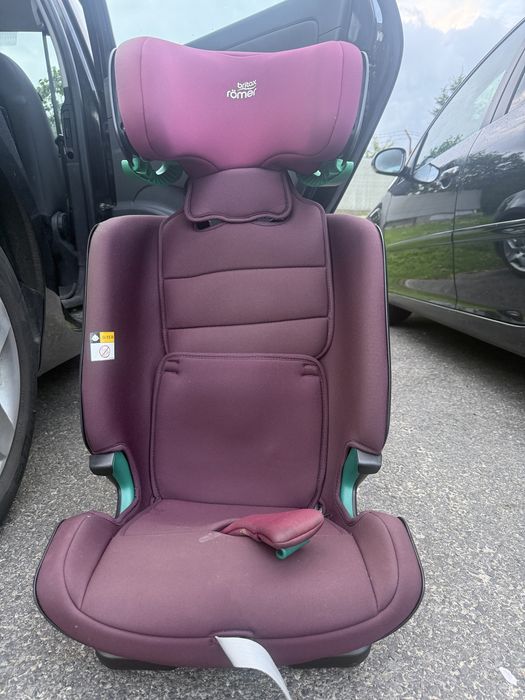 Fotelik britax romer 15-36 kg, bordowy, dualfix