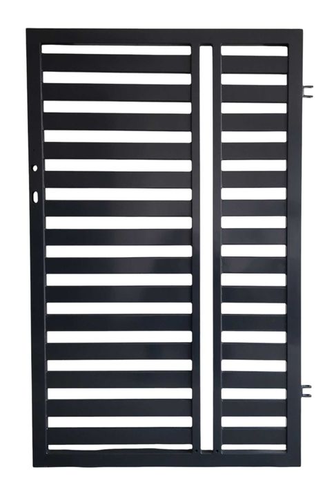 Furtka Panelowa 150wys + 2 słupki 200wys. Kompletna gotowa do montażu