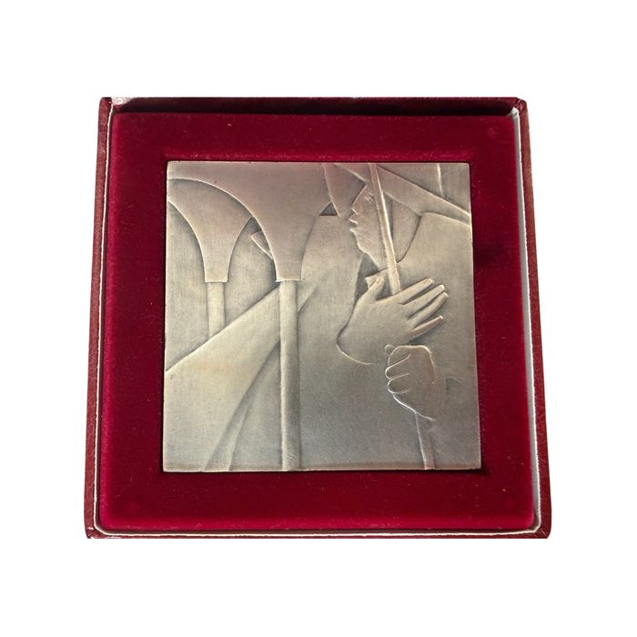 Medalha Prata 270gr 999‰ - Gil Vicente Monólogo do Vaqueiro