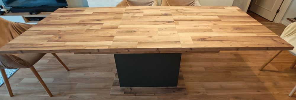Mesa de jantar extensível 160/210x90