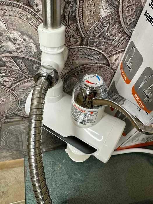 Проточный водонагреватель, Delimano с Душем, Нижнее подключение