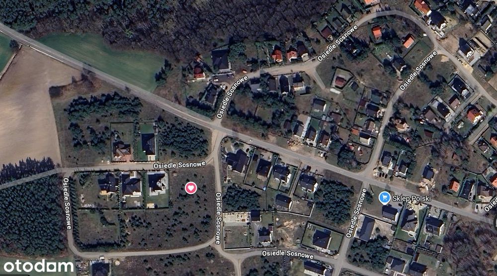 Działka budowlana Lubochnia 1270 m² | 10 min Gniezno | media