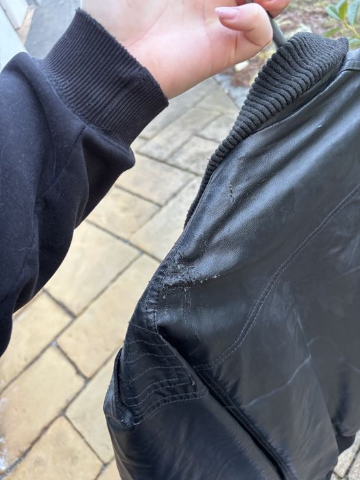 Kurtka skórzana męska XL