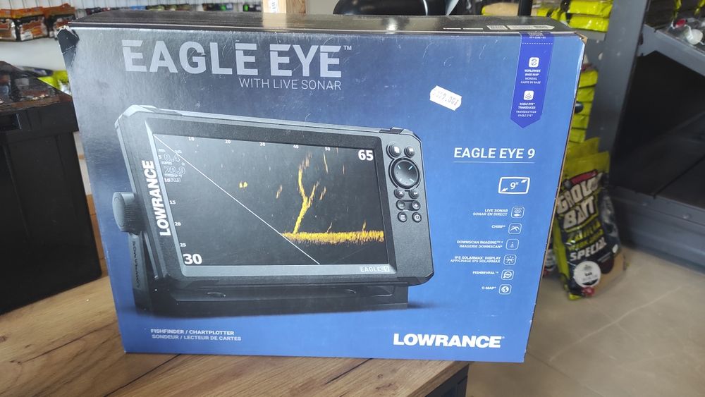 LOWRANCE Eagle Eye 9" z Live Sonar – NOWY Moto&Wędka Pisz