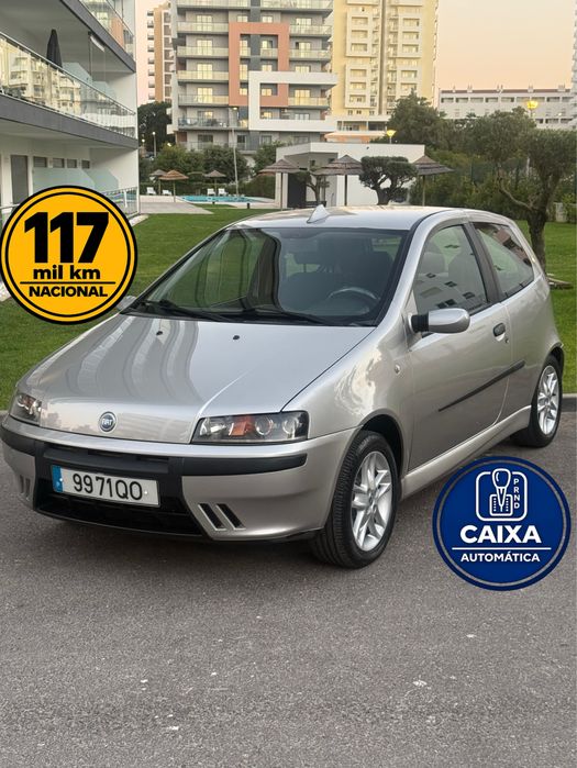 Punto Sport Fire 1.2 • Caixa Automática • 117 mil km (c/Histórico) • Multimedia • AC • Nacional • Jantes Especiais 16 • Distribuição Nova • 02 Donos