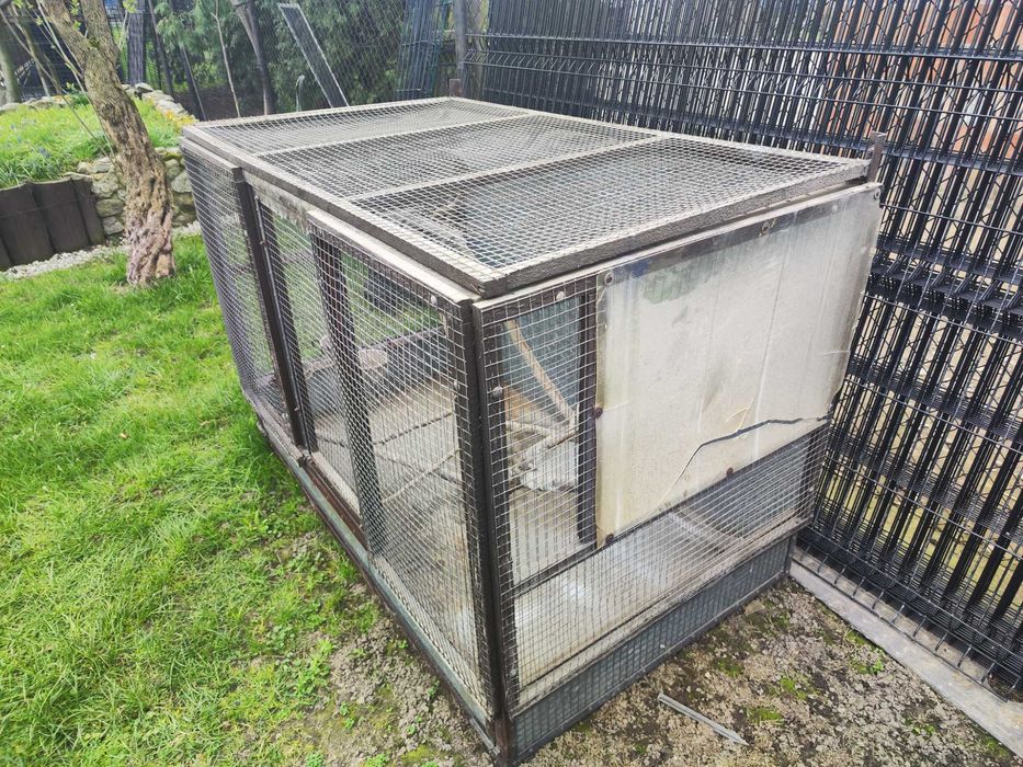 Woliera zewnętrzna dla ptaków