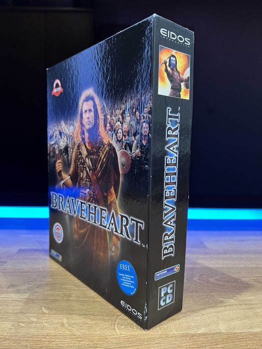 Braveheart gra (PC EN 1999) Big Box premierowe kompletne wydanie