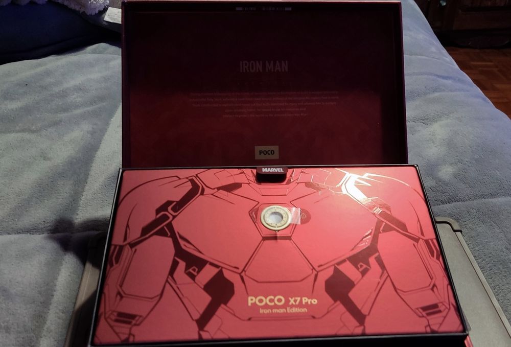 Xiaomi poco x7 pro iron man edition