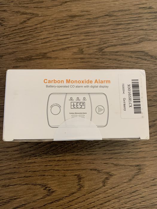 Detector de Monóxido de Carbono c/ LCD