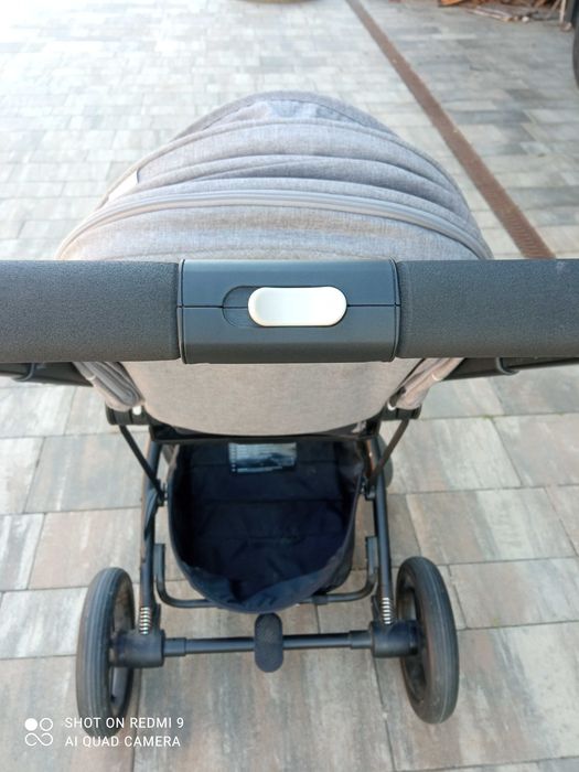 Wózek spacerowy Cybex balios s Manhattan Grey jak nowy+ gratis otulacz
