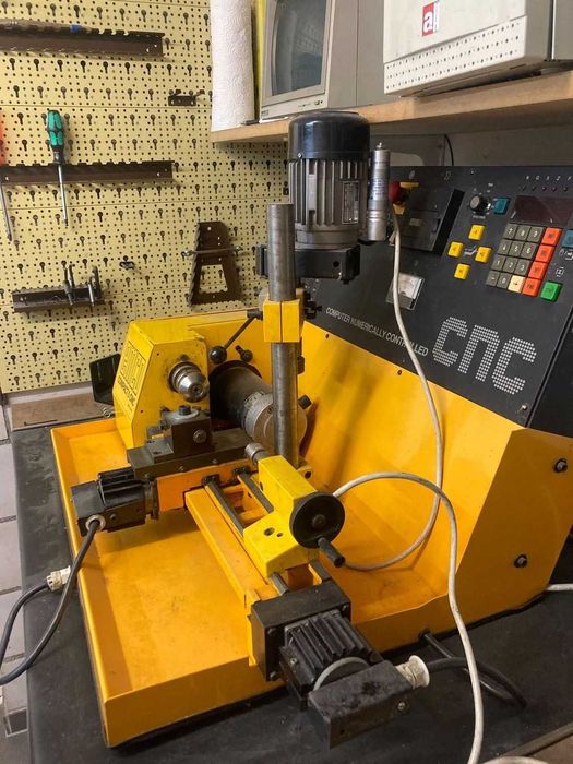 Tokarka CNC EMCO 5 Compact precyzyjna modelarska stołowa + frezarka