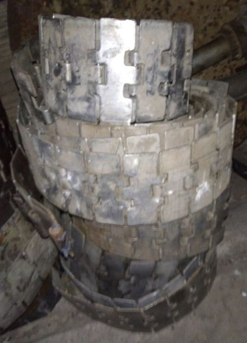 Стрічка транспортерна нержавіюча