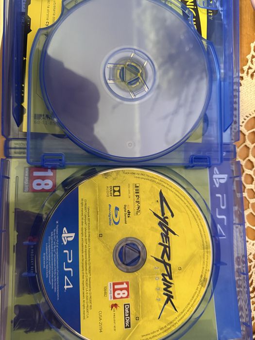 Nowa nieużywana gra cyberpunk 2077 na ps4