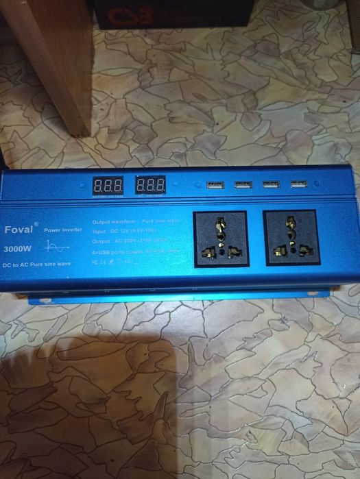 Інвертор Foval 3000w чистий синус