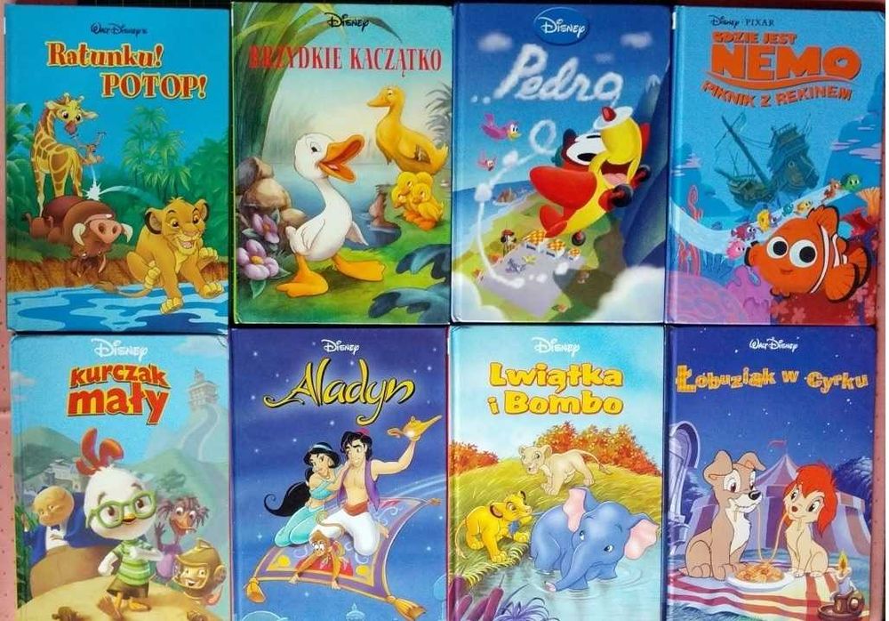 Disney: Pedro, Nemo, Brzydkie kaczątko, Kurczak, Łobuziak -zestaw 6szt