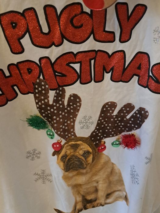 Nowa bluzka t-shirt swiateczny Sinsay rozm.L