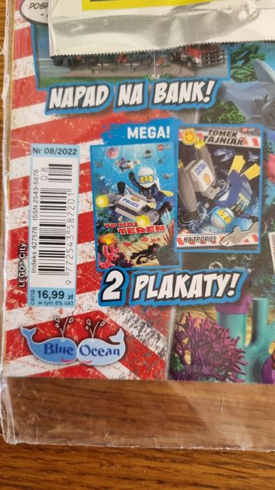 Gazetka Lego City 08/2022 nowa zapakowana