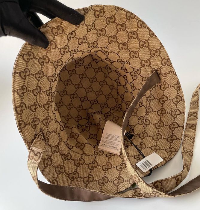 Dwustronny kapelusza czapka Gucci