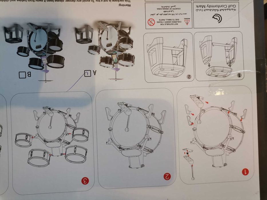 Барабанна установка дитяча