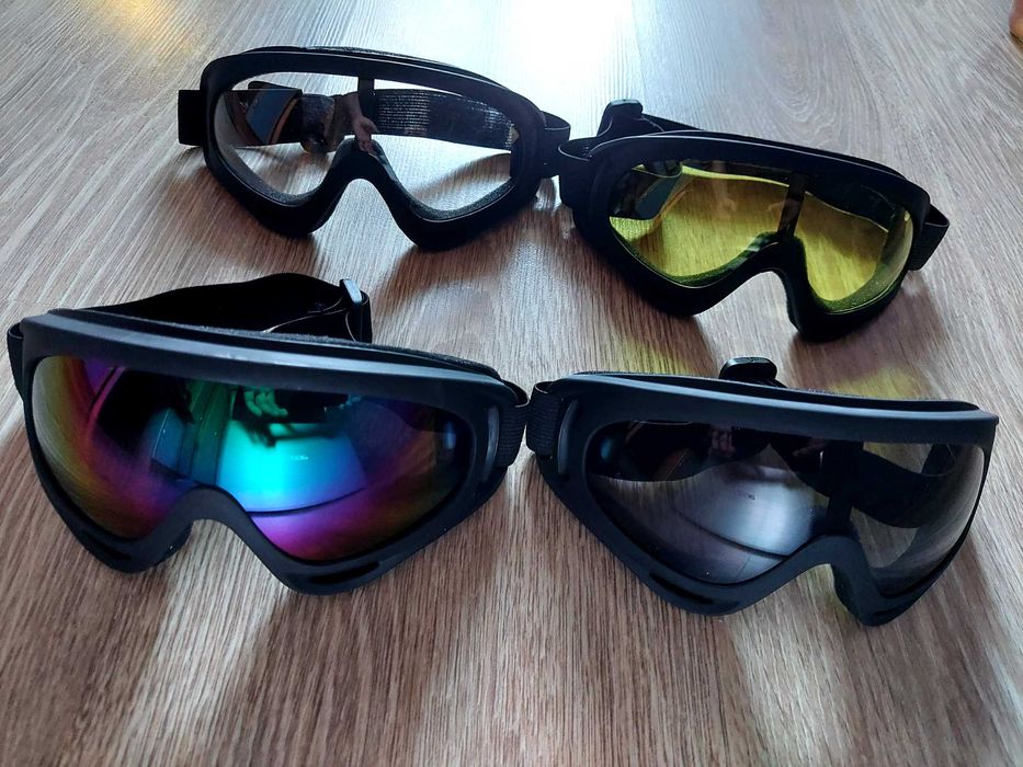 Захисні лижні окуляри, лыжные очки защитные, лижна маска, лыжная маска