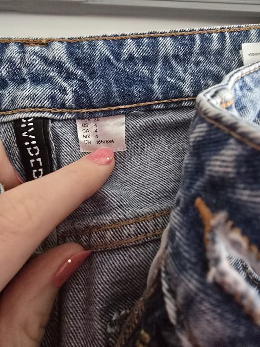 Jeansy damskie&M, rozmiar 36