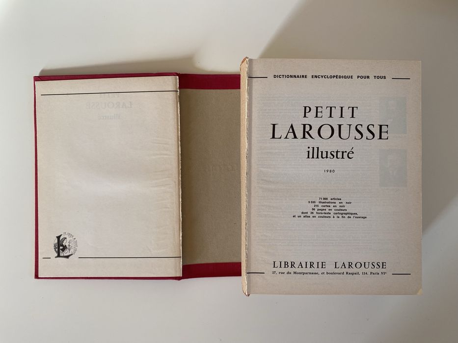 Petit Larousse illustre słownik francuski