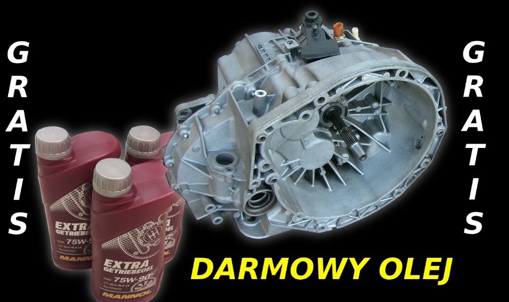 Skrzynia biegów Renault Trafic 1.9 DCI PK6 Gwarancja + olej!