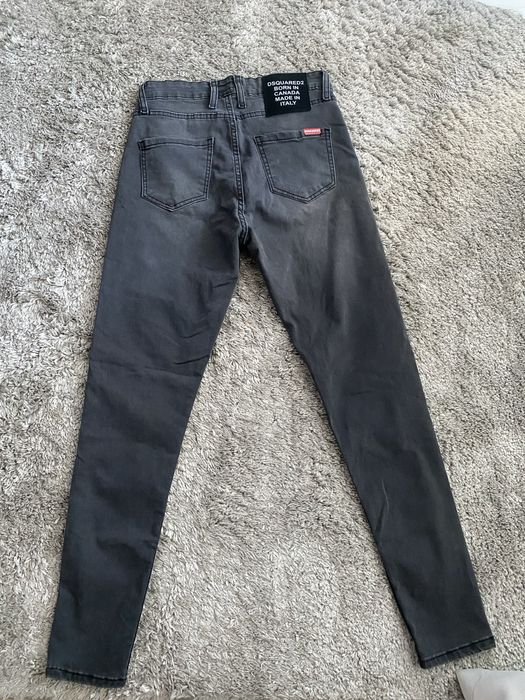 Spodnie jeansy grafitowe Dsquared2 xs s