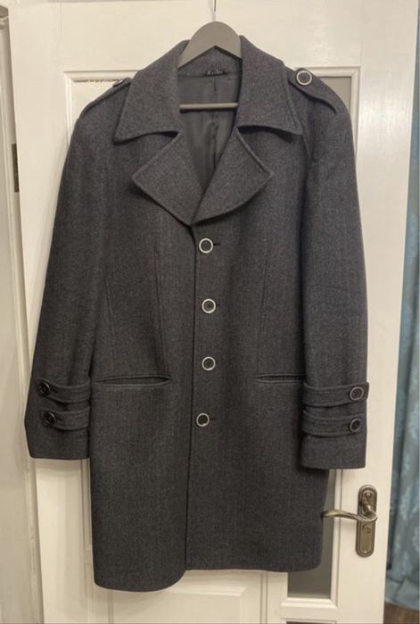 Пальто виробник Україна Roslav шерсть розмір 56