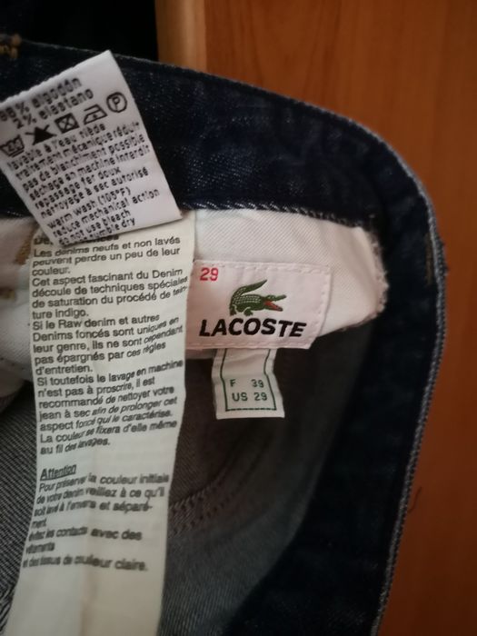 Spodnie Lacoste używane