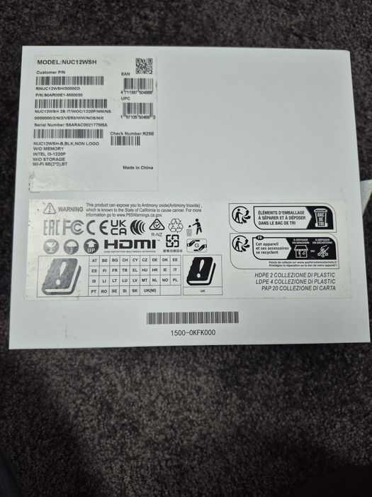 Komputer stacjonarny ASUS NUC PRO