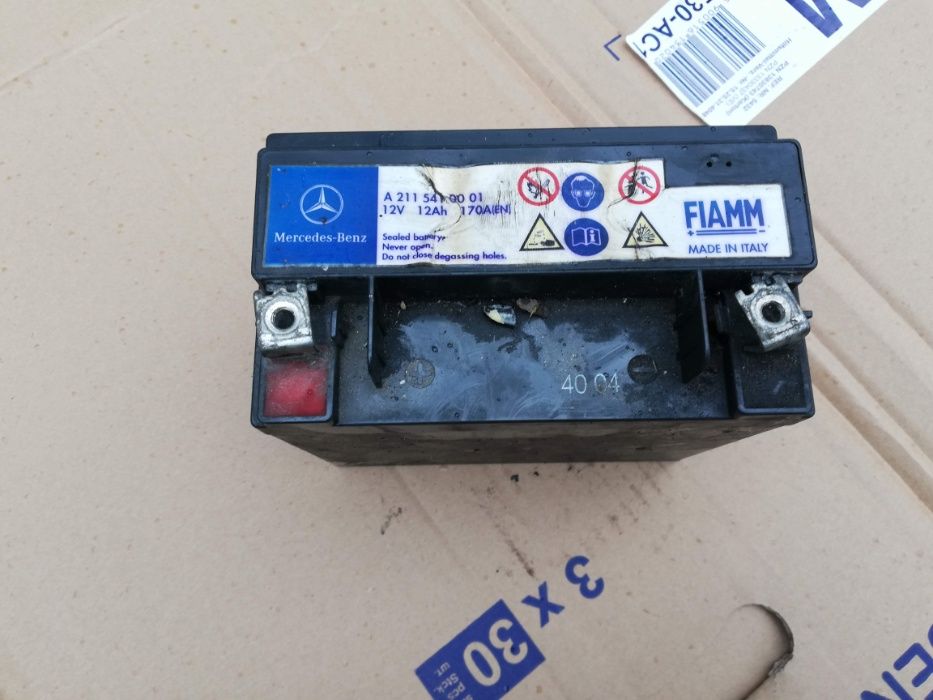 Akumulator dodatkowy MERCEDES EKLASA W211 12AH 12V 170A