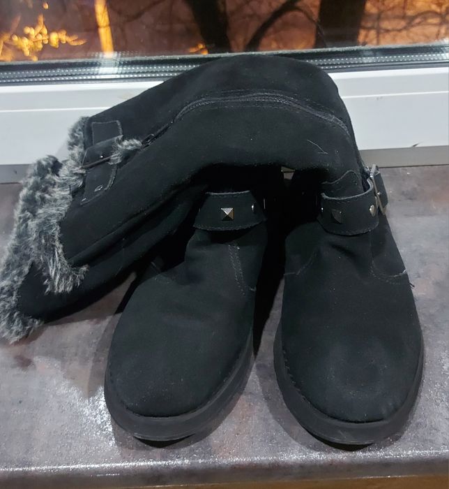 Угги сапожки замш Skechers 38 размер