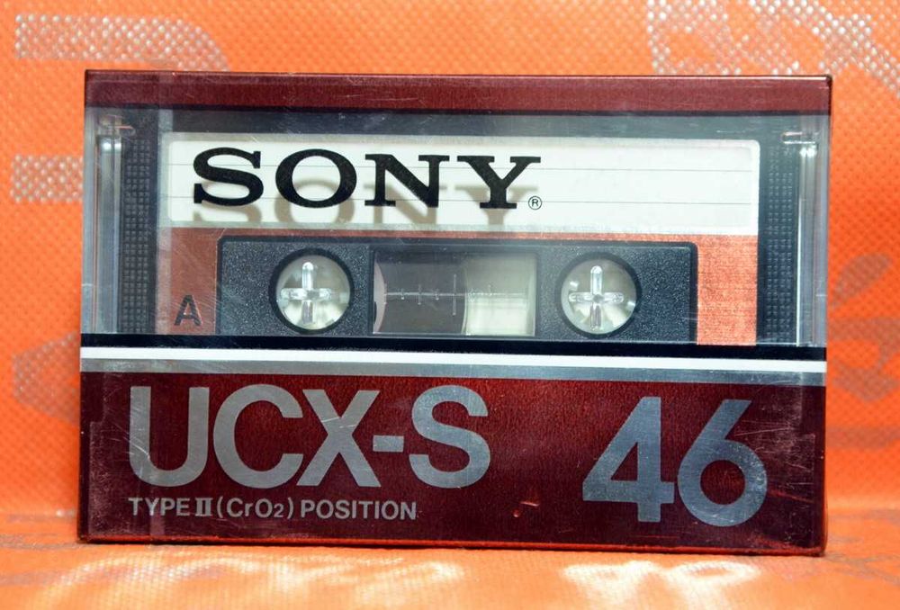 Аудио кассета Sony UCX 90 Япония хром 1985 LNX BHF JHF SHF 78