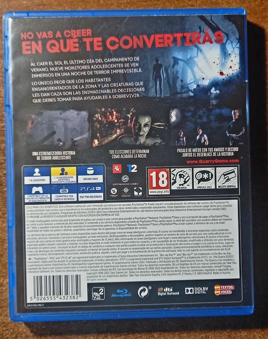 Игра для  PS4\PS5 "THE QUARRY"