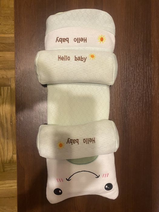 Подушка позиціонер для сну новонароджених малюків 50 х 20 см