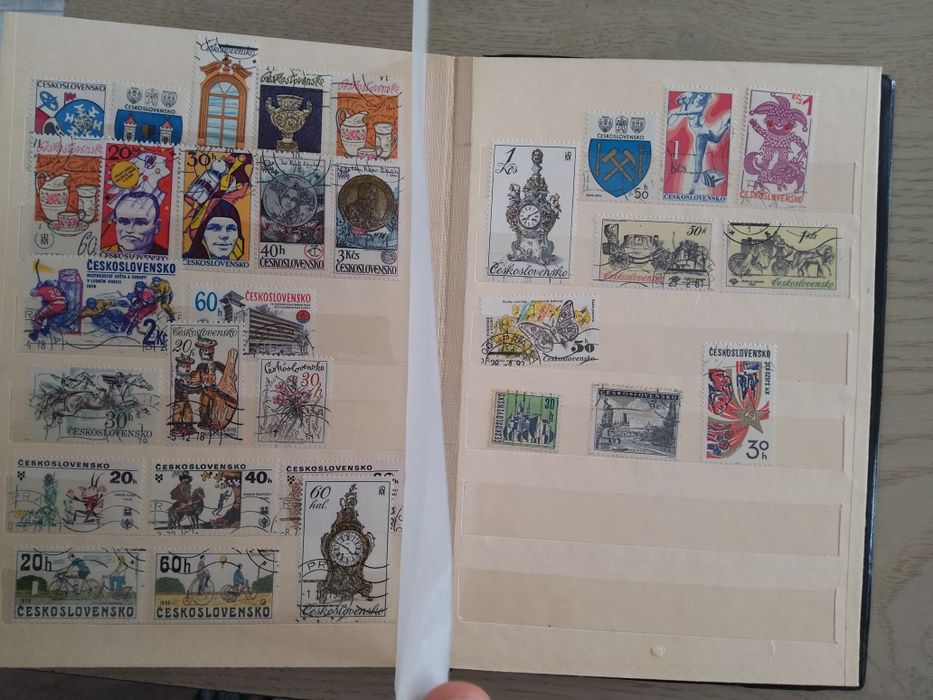 Znaczki CCCP Rosja Czechosłowacja Canada Australia Madagaskar Mongolia