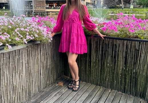 сукня рожева zara
