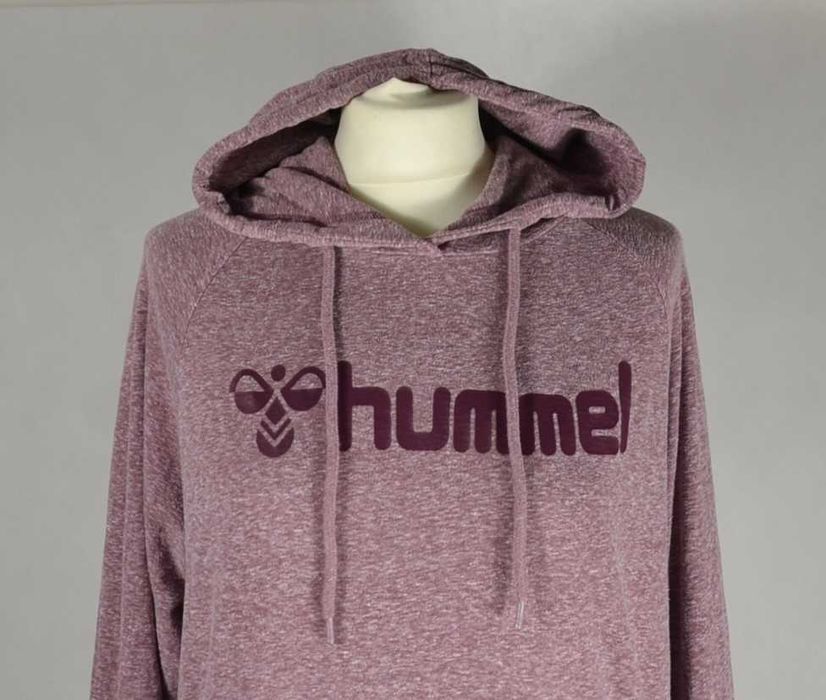 HUMMEL Bluza Sportowa Damska Kangurka Kaptur L Oryginalna Super