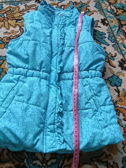 Безрукавка Topolino бірюза 128 см 6 7 років дівчинкаа