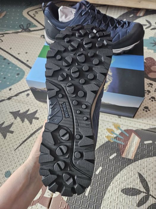 Buty turystyczne męskie Meindl Mondello GTX jeans/marine rozmiar 46.5