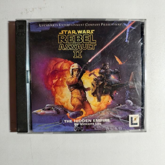 gra pc - star wars rebel assault ii - retro - ger