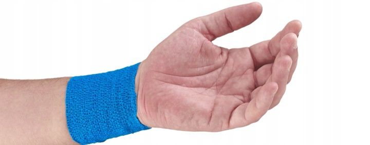 Bandaż elastyczny samoprzylepny zestaw 3 sztuk