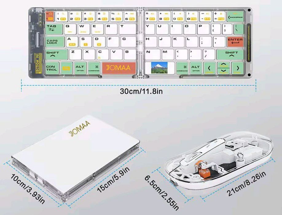 Беспроводная клавиатура и мышка в комплекте