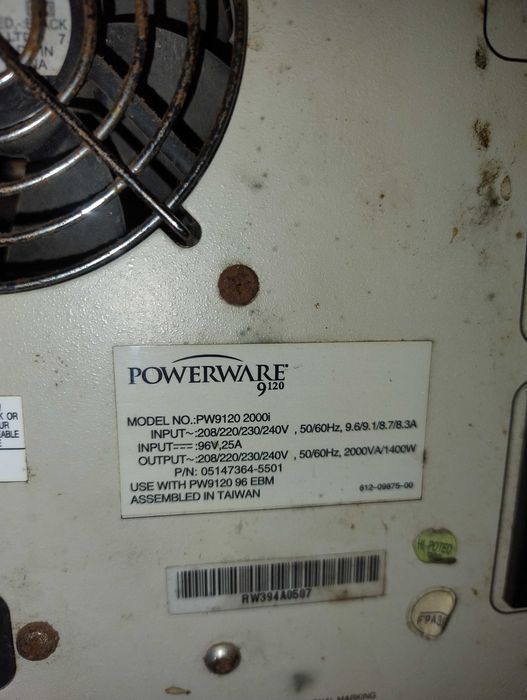 UPS Powerware 9120