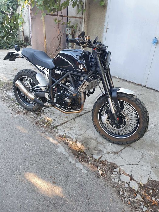Geon scrambler 300, 2025г. 1100км, Тюнинговый