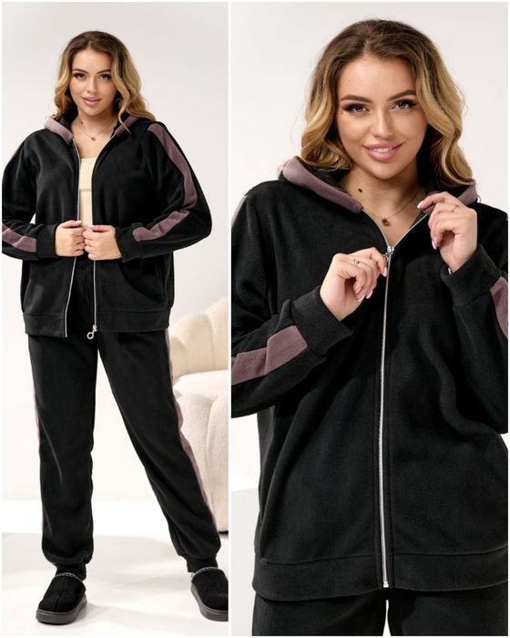 Костюм жіночий флісовий, теплий, Батал‼️роздріб та ОПТ‼️