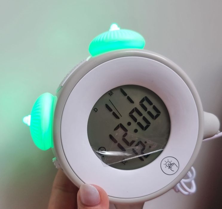 Cyfrowy budzik z podświetleniem led Setty