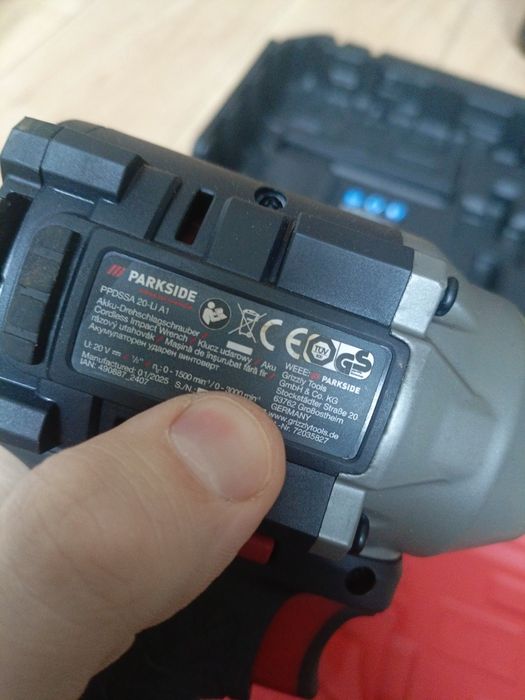 Gwarancja klucz udarowy Parkside PPDSSA 20-Li A1 akumulatorowy